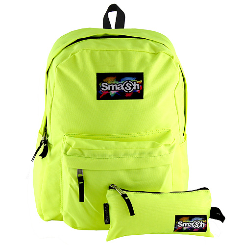 Studentský batoh Smash neonový žlutý