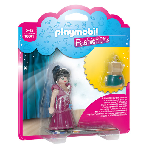 Dívka v šatech na párty Playmobil Módní přehlídka, 8 dílků