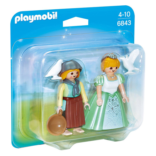 Duo Pack Princezna s děvečkou Playmobil Zámek, 12 dílků