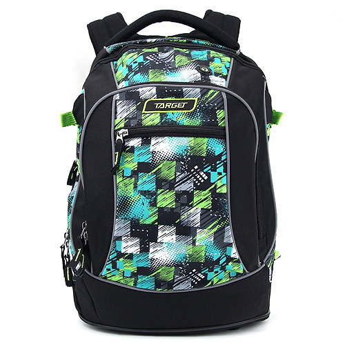 Studentský batoh Target Zeleno-černý