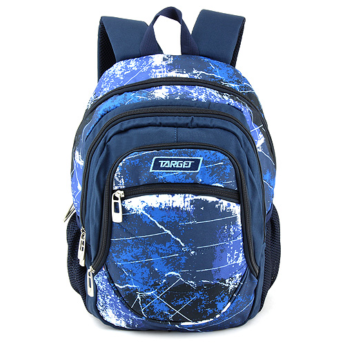 Školní batoh Target Modrý se vzorem