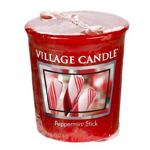 Vonná svíčka Village Candle Mátové lízátko, 57 g