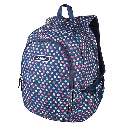 Studentský batoh Target Modrý s puntíky