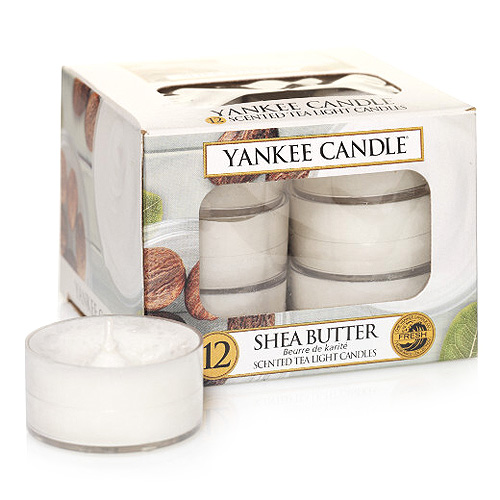 Svíčky čajové Yankee Candle Bambusové máslo,   12 ks