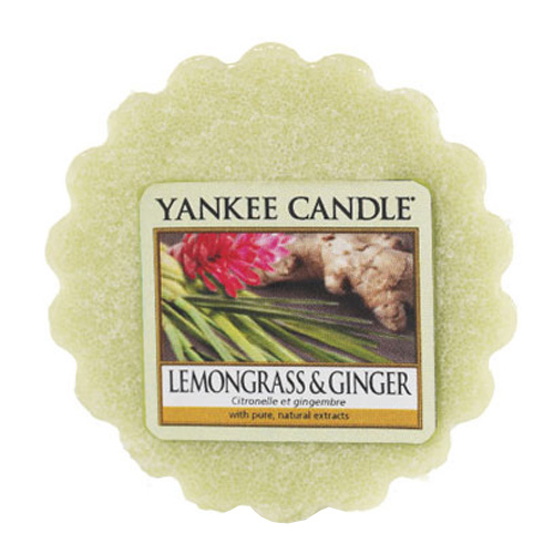 Vonný vosk Yankee Candle Citrónová tráva a zázvor, 22 g