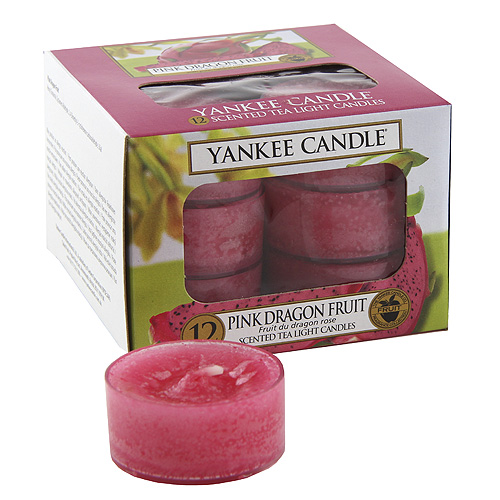 Svíčky čajové Yankee Candle Růžový dračí plod, 12 ks